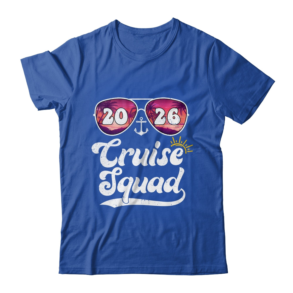 Cruise Squad 2026 Trip Vacation Family Matching Group Shirt & Tank Top | siriusteestore