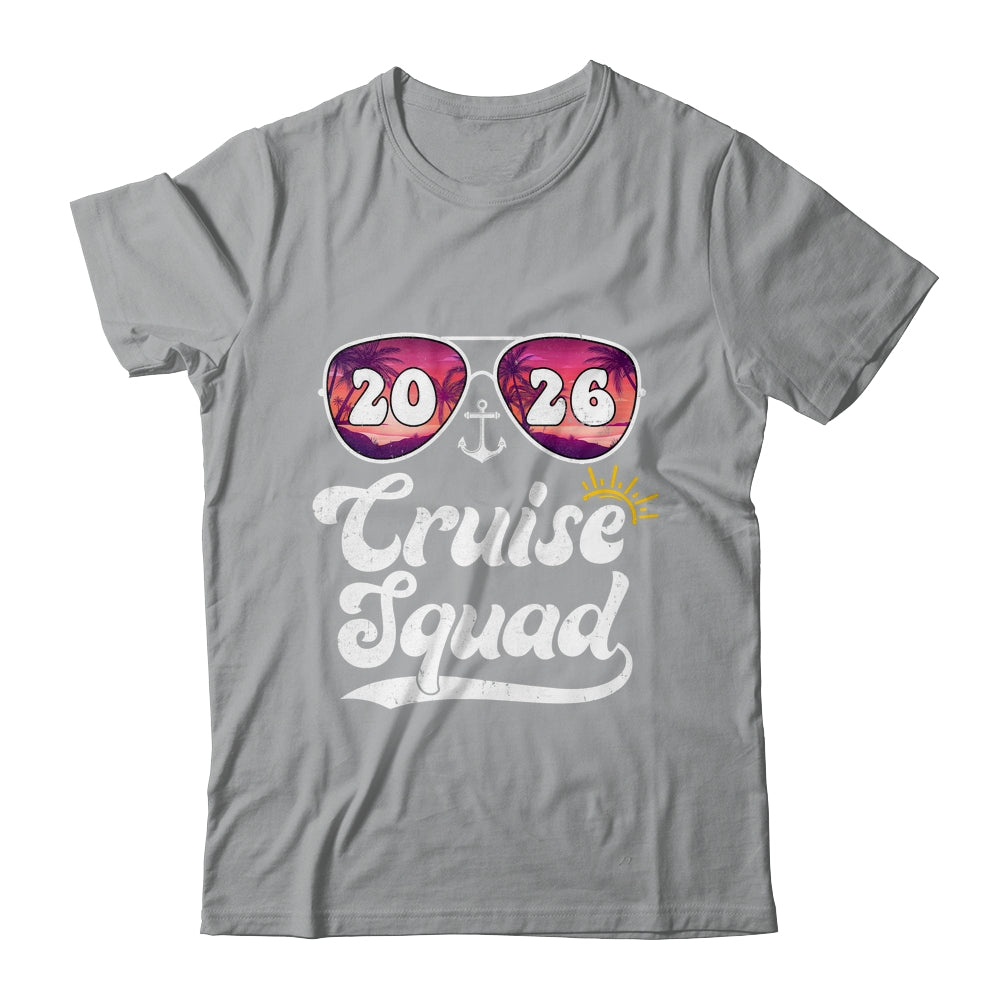 Cruise Squad 2026 Trip Vacation Family Matching Group Shirt & Tank Top | siriusteestore