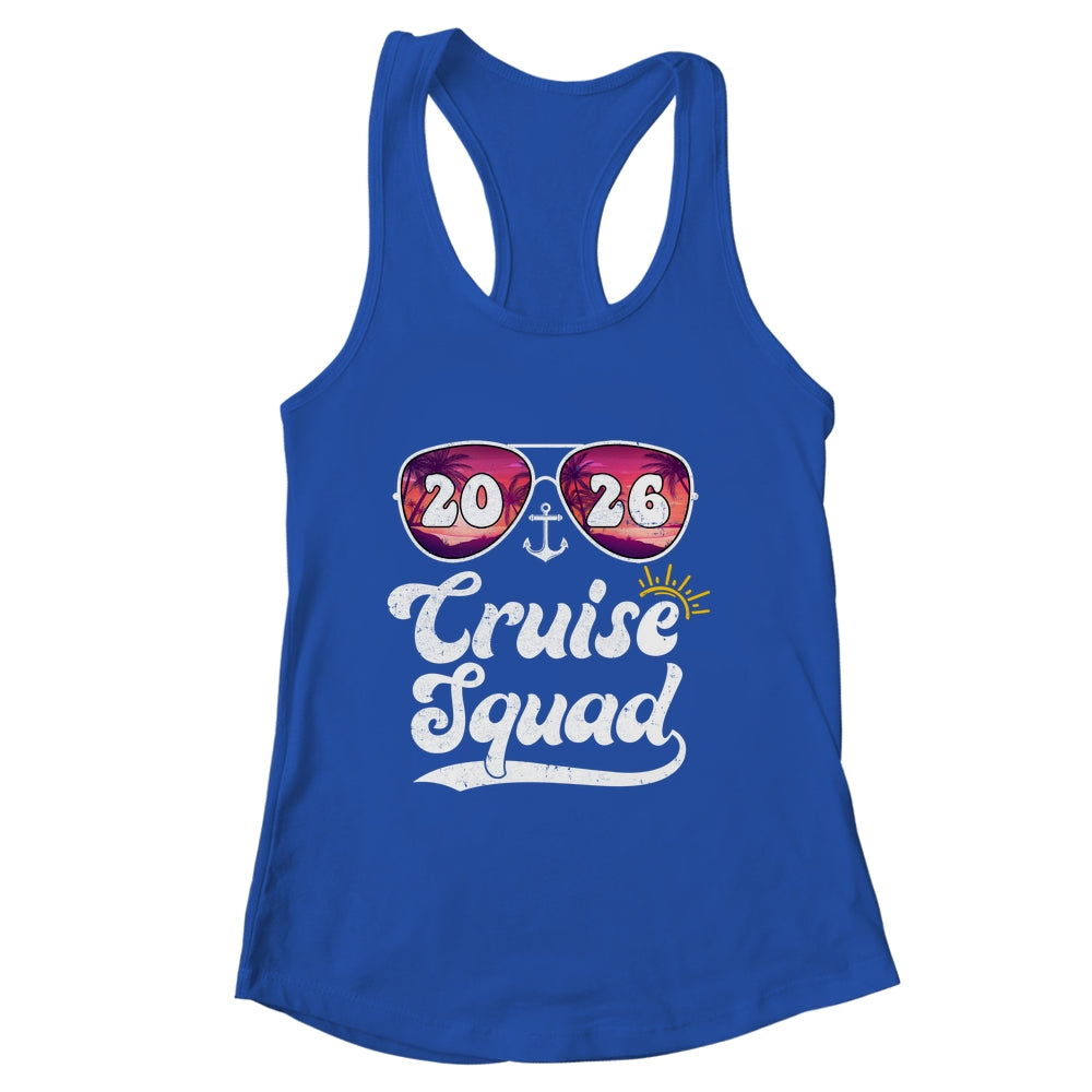 Cruise Squad 2026 Trip Vacation Family Matching Group Shirt & Tank Top | siriusteestore