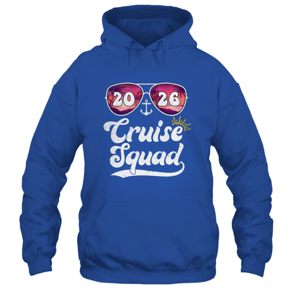 Cruise Squad 2026 Trip Vacation Family Matching Group Shirt & Tank Top | siriusteestore