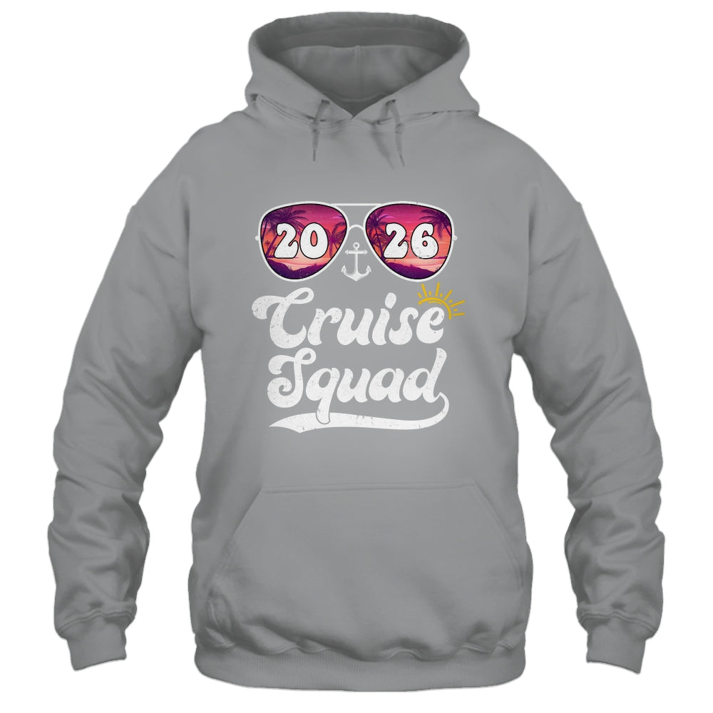 Cruise Squad 2026 Trip Vacation Family Matching Group Shirt & Tank Top | siriusteestore