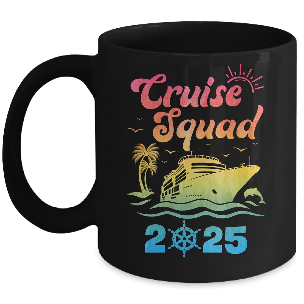 Cruise Squad My First Cruise 2025 Vacation Matching Family Mug | siriusteestore