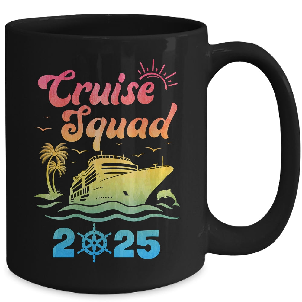 Cruise Squad My First Cruise 2025 Vacation Matching Family Mug | siriusteestore
