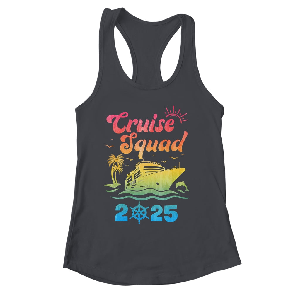 Cruise Squad My First Cruise 2025 Vacation Matching Family Shirt & Tank Top | siriusteestore