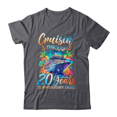 Cruisin Through 20 Years 20th Anniversary Cruise Trip Couple Shirt & Tank Top | siriusteestore