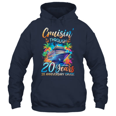 Cruisin Through 20 Years 20th Anniversary Cruise Trip Couple Shirt & Tank Top | siriusteestore