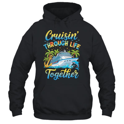 Cruisin Through Life Together Husband And Wife Cruise Couple Shirt & Tank Top | siriusteestore