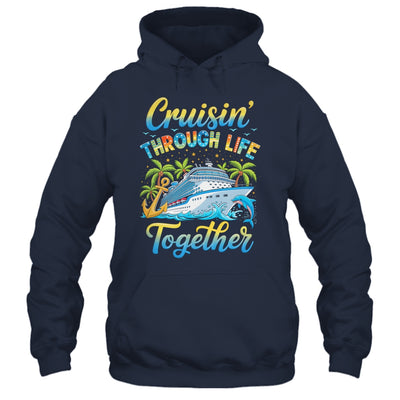 Cruisin Through Life Together Husband And Wife Cruise Couple Shirt & Tank Top | siriusteestore