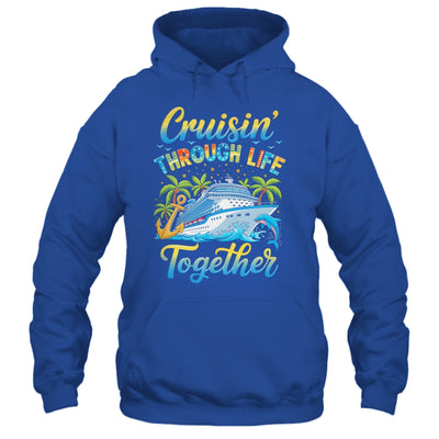Cruisin Through Life Together Husband And Wife Cruise Couple Shirt & Tank Top | siriusteestore