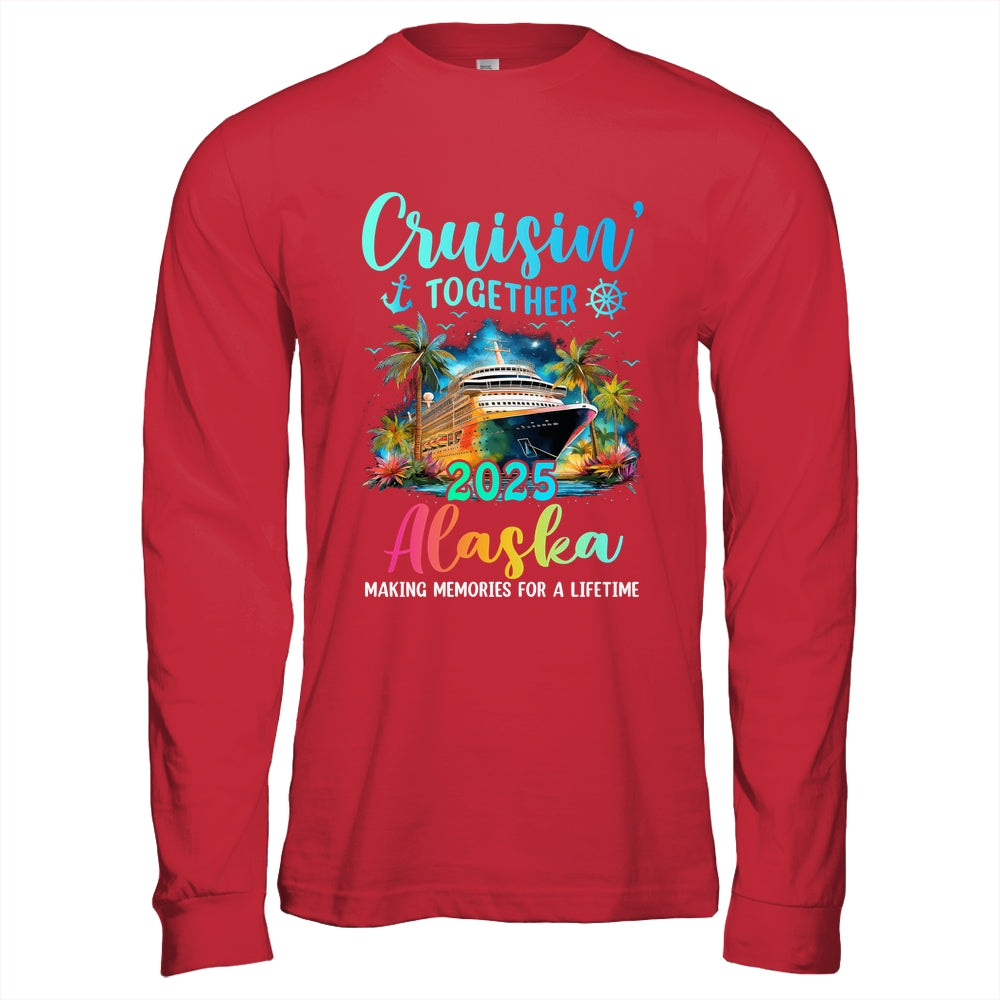 Cruisin' Together Alaska 2025 Family Cruise Vacation Shirt & Hoodie | siriusteestore
