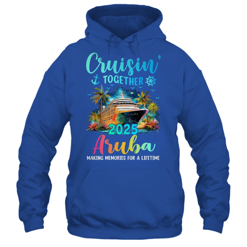 Cruisin' Together Aruba 2025 Family Cruise Vacation Shirt & Tank Top | siriusteestore