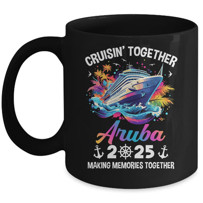 Cruisin Together Aruba Vacation Beach 2025 Memories Squad Mug | siriusteestore