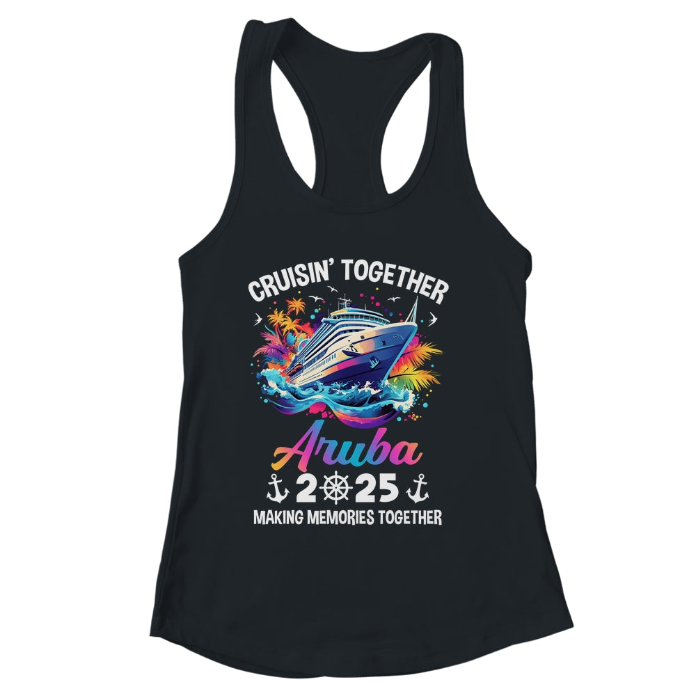 Cruisin Together Aruba Vacation Beach 2025 Memories Squad Shirt & Tank Top | siriusteestore