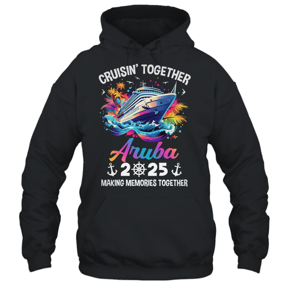 Cruisin Together Aruba Vacation Beach 2025 Memories Squad Shirt & Tank Top | siriusteestore