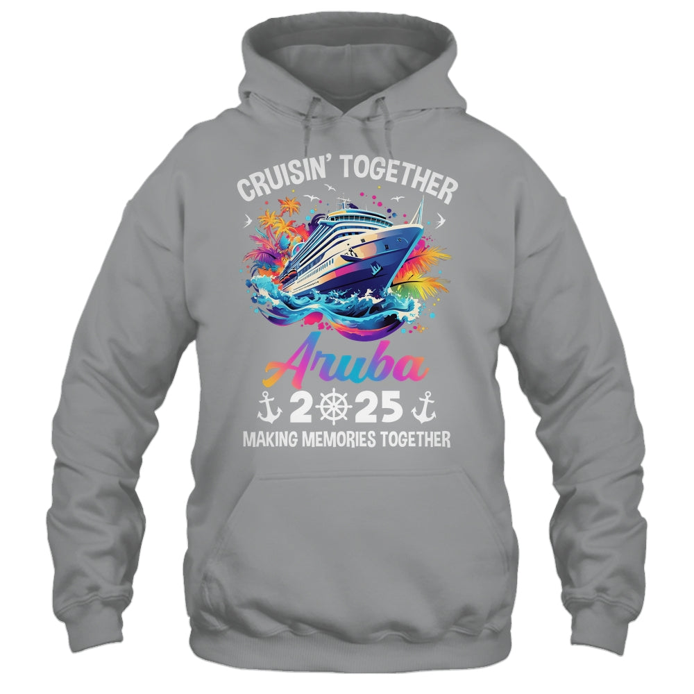 Cruisin Together Aruba Vacation Beach 2025 Memories Squad Shirt & Tank Top | siriusteestore
