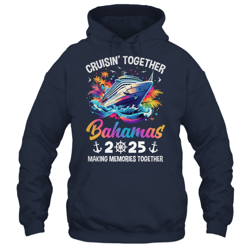 Cruisin Together Bahamas Vacation Beach 2025 Memories Squad Shirt & Tank Top | siriusteestore