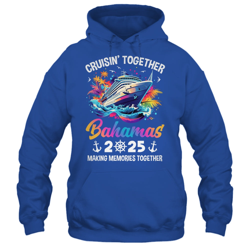 Cruisin Together Bahamas Vacation Beach 2025 Memories Squad Shirt & Tank Top | siriusteestore