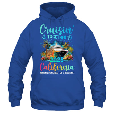 Cruisin' Together California 2025 Family Cruise Vacation Shirt & Tank Top | siriusteestore