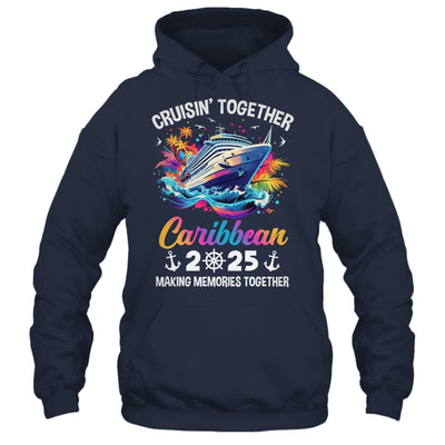 Cruisin Together Caribbean Vacation Beach 2025 Memories Squad Shirt & Tank Top | siriusteestore