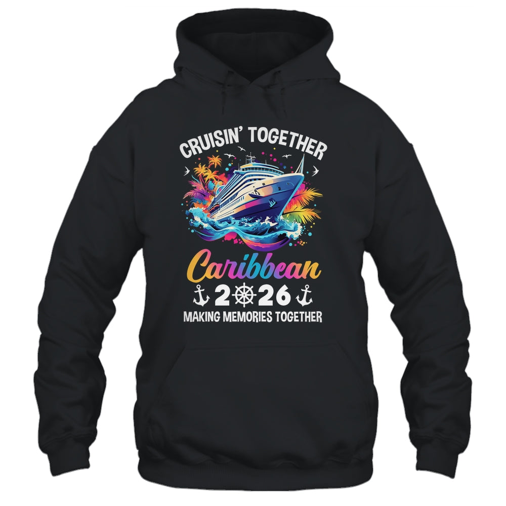 Cruisin Together Caribbean Vacation Beach 2026 Memories Squad Shirt & Tank Top | siriusteestore