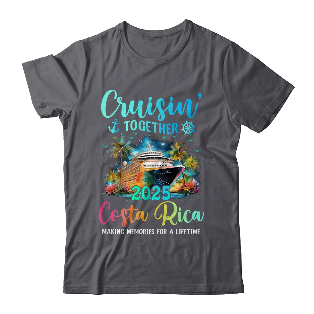 Cruisin' Together Costa Rica 2025 Family Cruise Vacation Shirt & Tank Top | siriusteestore