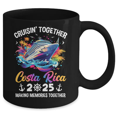 Cruisin Together Costa Rica Vacation Beach 2025 Memories Squad Mug | siriusteestore