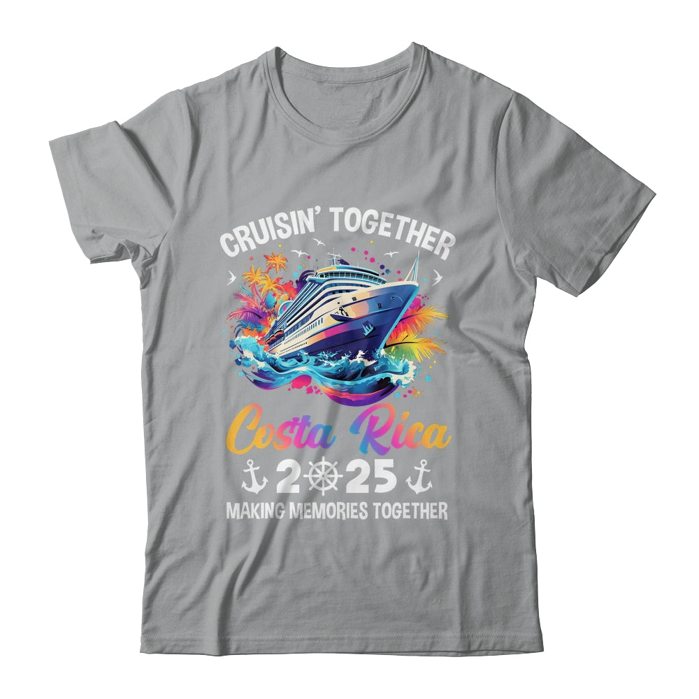 Cruisin Together Costa Rica Vacation Beach 2025 Memories Squad Shirt & Tank Top | siriusteestore