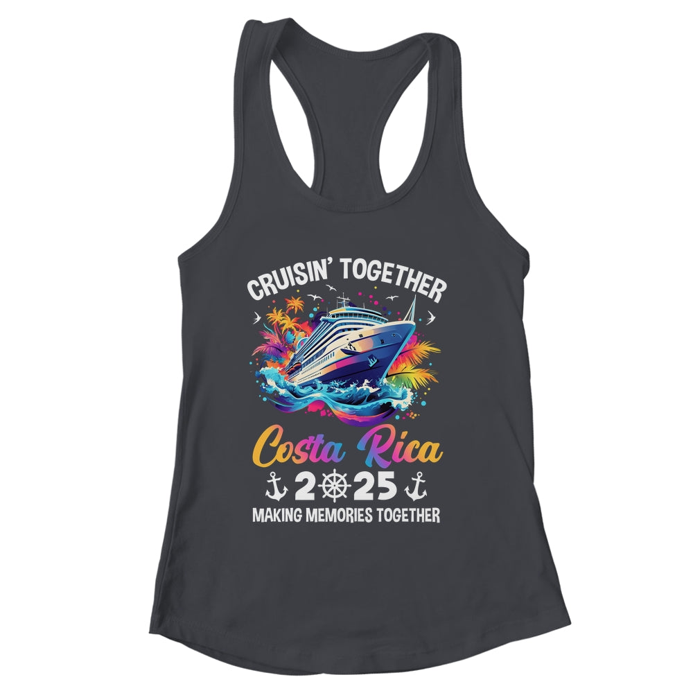 Cruisin Together Costa Rica Vacation Beach 2025 Memories Squad Shirt & Tank Top | siriusteestore