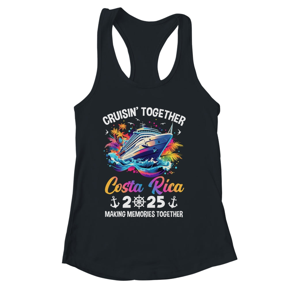 Cruisin Together Costa Rica Vacation Beach 2025 Memories Squad Shirt & Tank Top | siriusteestore