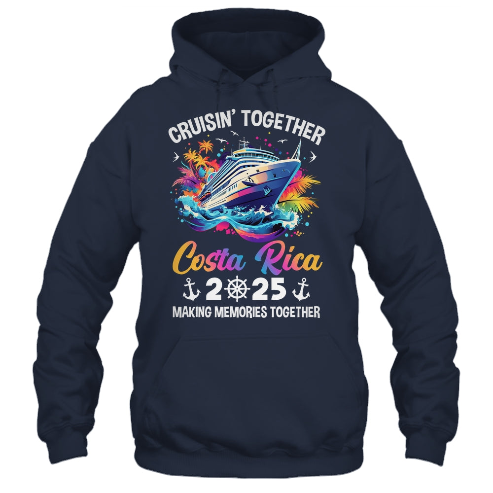 Cruisin Together Costa Rica Vacation Beach 2025 Memories Squad Shirt & Tank Top | siriusteestore