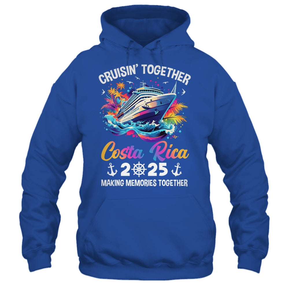 Cruisin Together Costa Rica Vacation Beach 2025 Memories Squad Shirt & Tank Top | siriusteestore