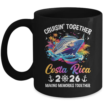 Cruisin Together Costa Rica Vacation Beach 2026 Memories Squad Mug | siriusteestore