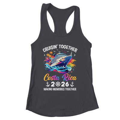 Cruisin Together Costa Rica Vacation Beach 2026 Memories Squad Shirt & Tank Top | siriusteestore