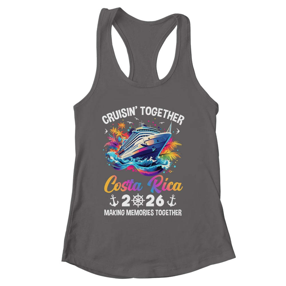 Cruisin Together Costa Rica Vacation Beach 2026 Memories Squad Shirt & Tank Top | siriusteestore