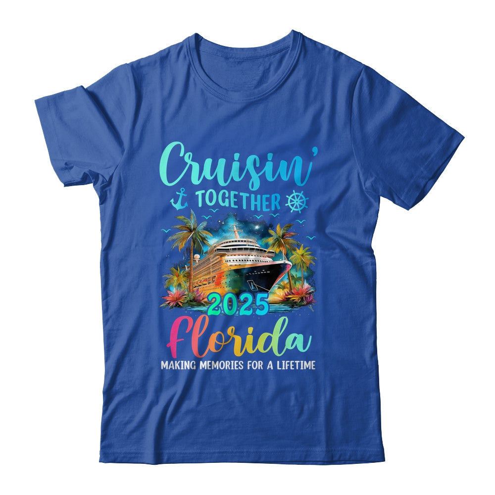 Cruisin' Together Florida 2025 Family Cruise Vacation Shirt & Tank Top | siriusteestore