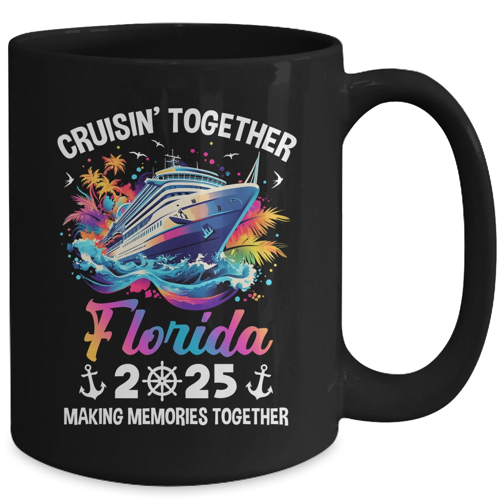 Cruisin Together Florida Vacation Beach 2025 Memories Squad Mug | siriusteestore