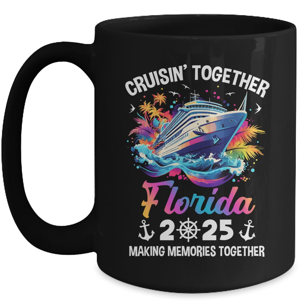 Cruisin Together Florida Vacation Beach 2025 Memories Squad Mug | siriusteestore