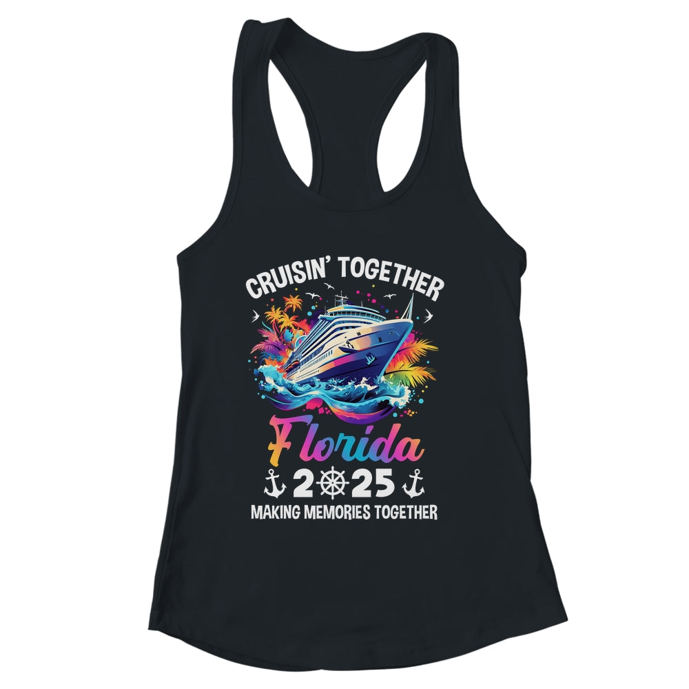 Cruisin Together Florida Vacation Beach 2025 Memories Squad Shirt & Tank Top | siriusteestore