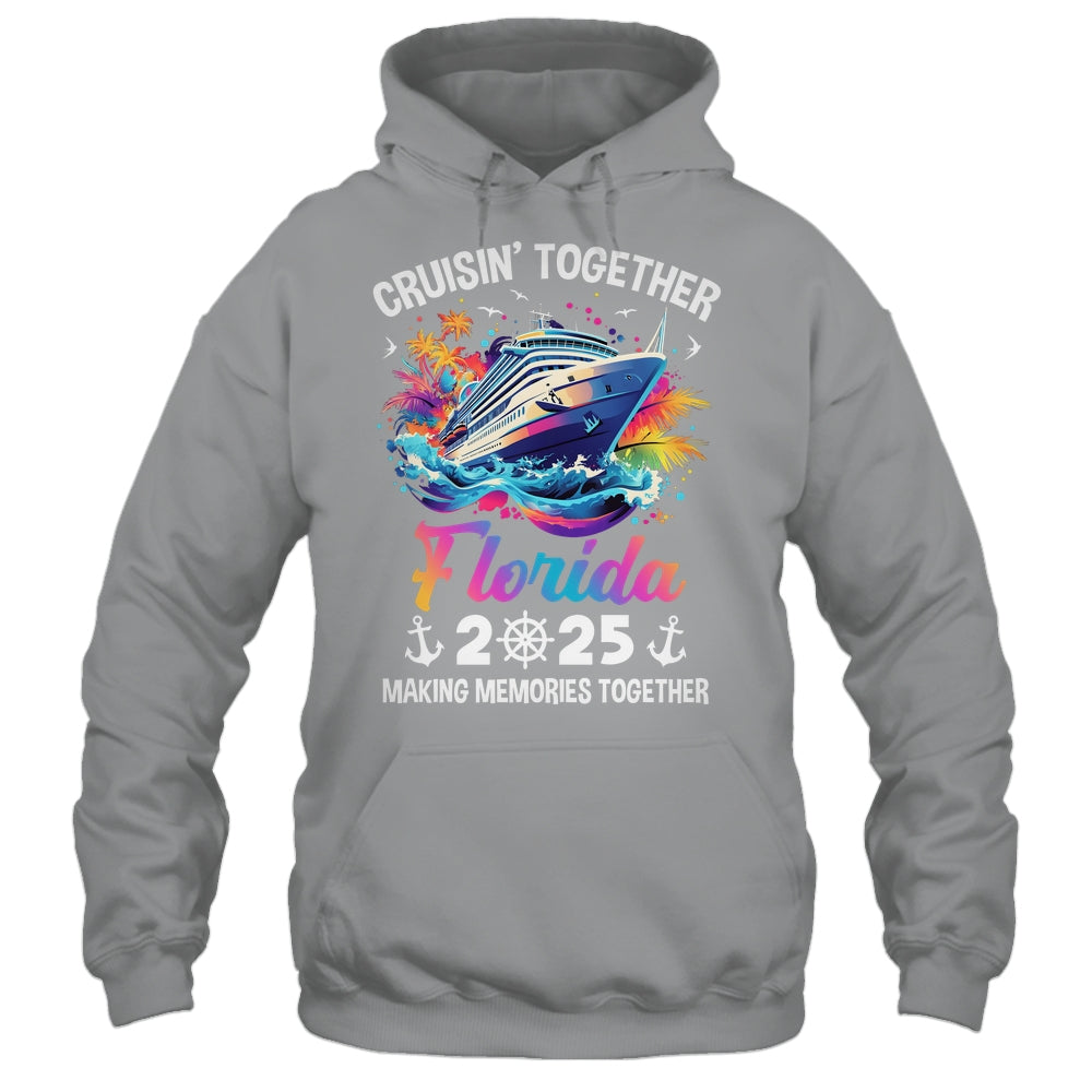 Cruisin Together Florida Vacation Beach 2025 Memories Squad Shirt & Tank Top | siriusteestore