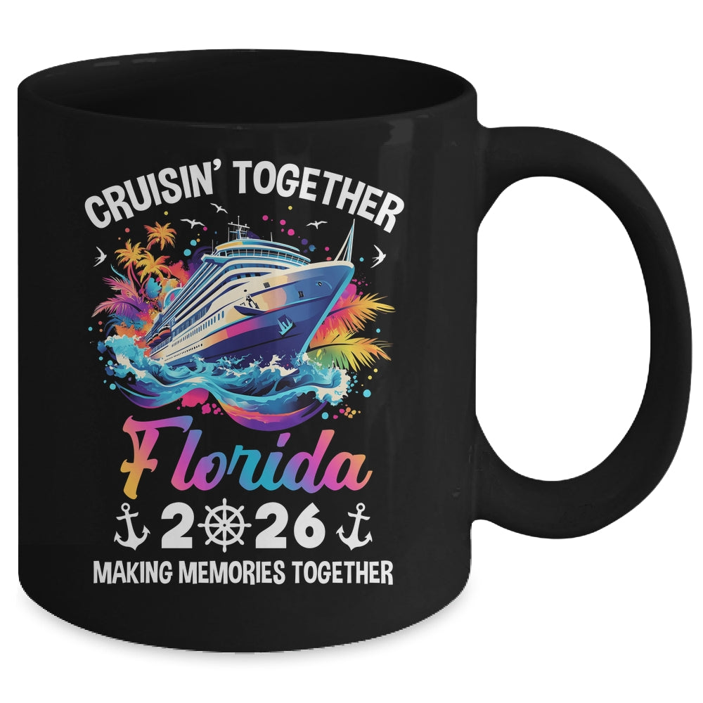 Cruisin Together Florida Vacation Beach 2026 Memories Squad Mug | siriusteestore