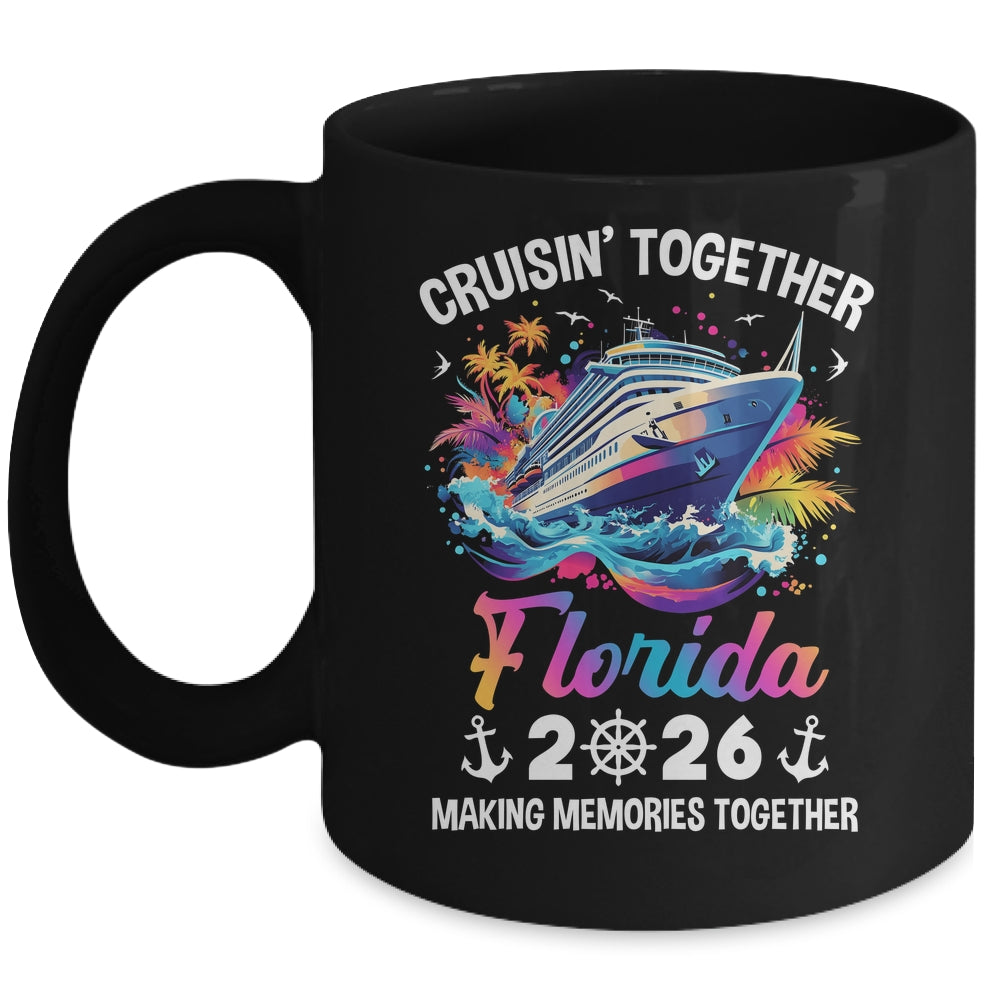 Cruisin Together Florida Vacation Beach 2026 Memories Squad Mug | siriusteestore
