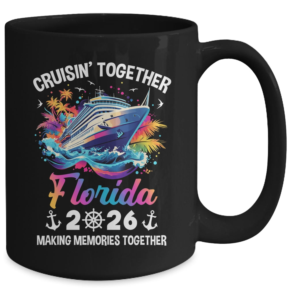 Cruisin Together Florida Vacation Beach 2026 Memories Squad Mug | siriusteestore
