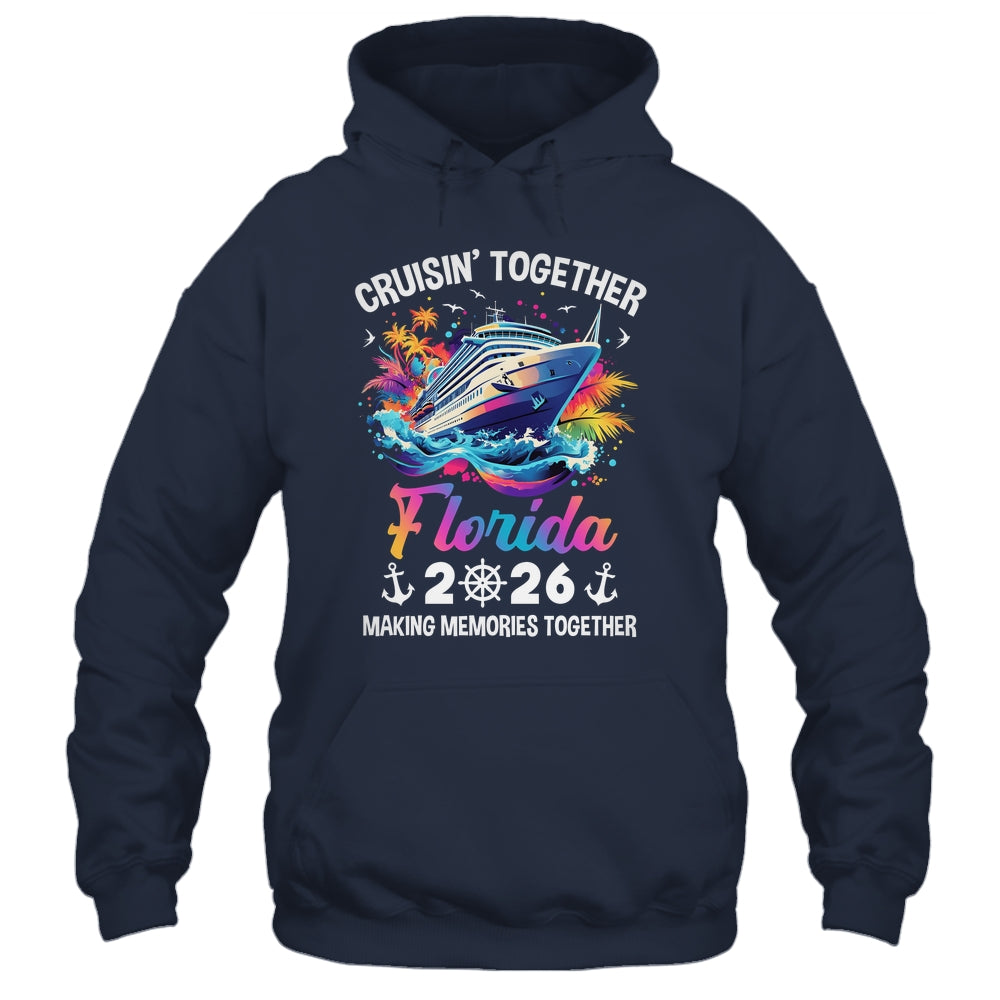 Cruisin Together Florida Vacation Beach 2026 Memories Squad Shirt & Tank Top | siriusteestore
