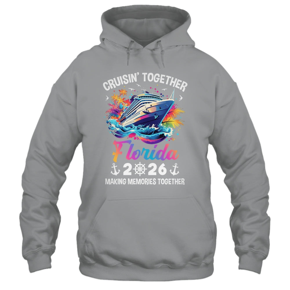 Cruisin Together Florida Vacation Beach 2026 Memories Squad Shirt & Tank Top | siriusteestore