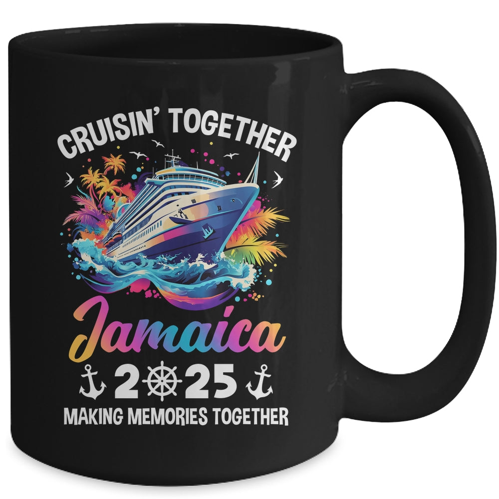 Cruisin Together Jamaica Vacation Beach 2025 Memories Squad Mug | siriusteestore