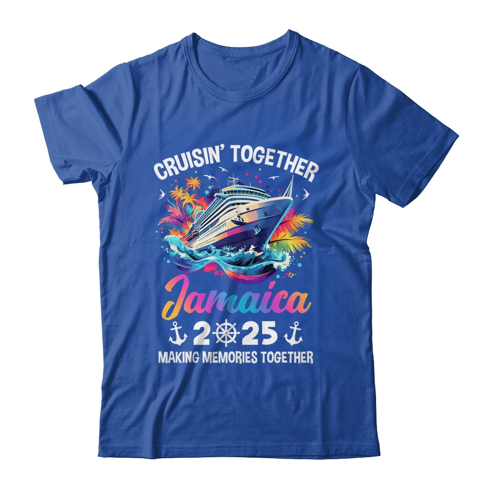 Cruisin Together Jamaica Vacation Beach 2025 Memories Squad Shirt & Tank Top | siriusteestore
