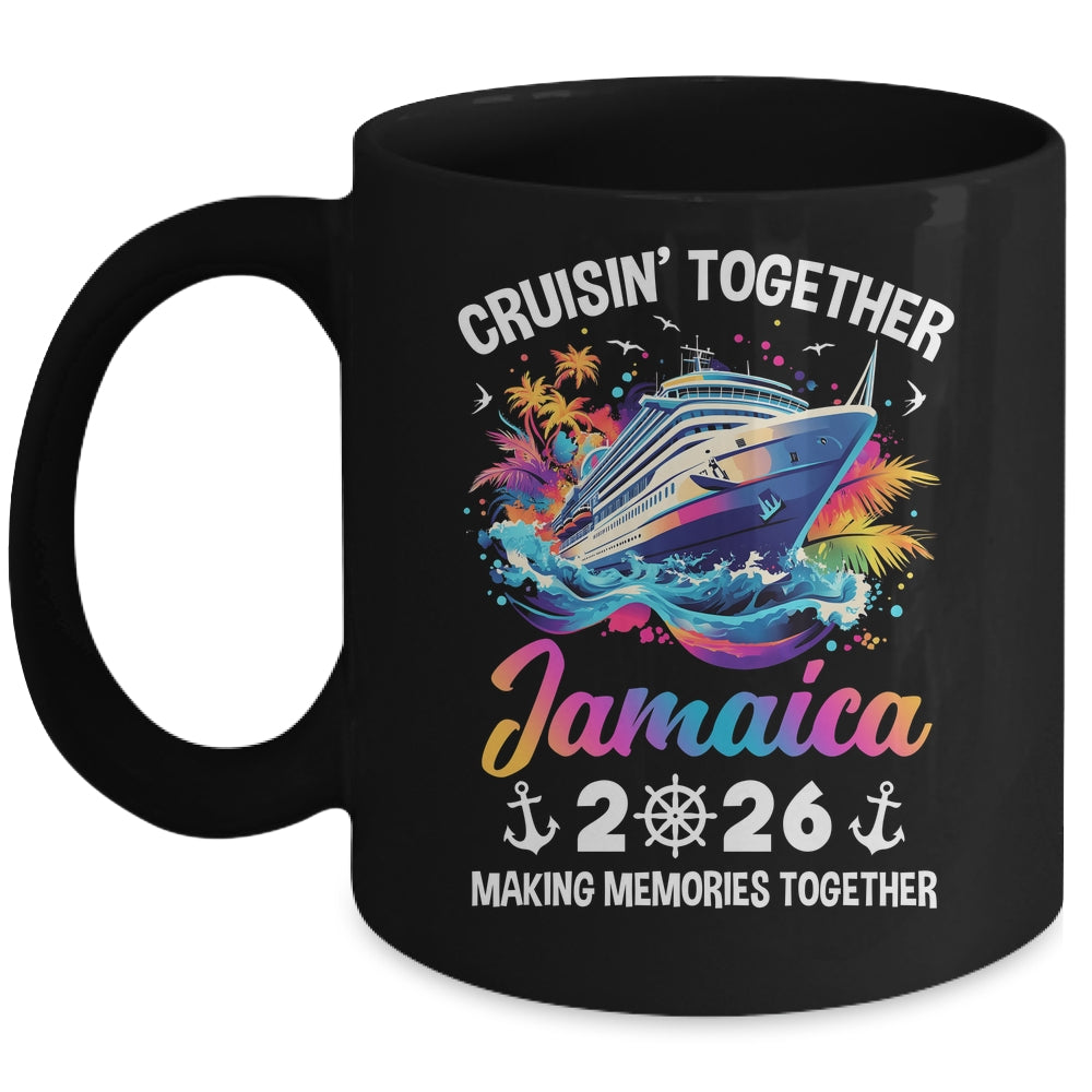 Cruisin Together Jamaica Vacation Beach 2026 Memories Squad Mug | siriusteestore