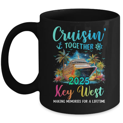 Cruisin' Together Key West 2025 Family Cruise Vacation Mug | siriusteestore