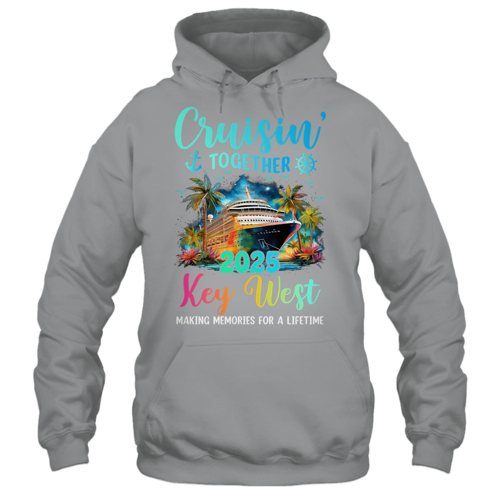Cruisin' Together Key West 2025 Family Cruise Vacation Shirt & Tank Top | siriusteestore