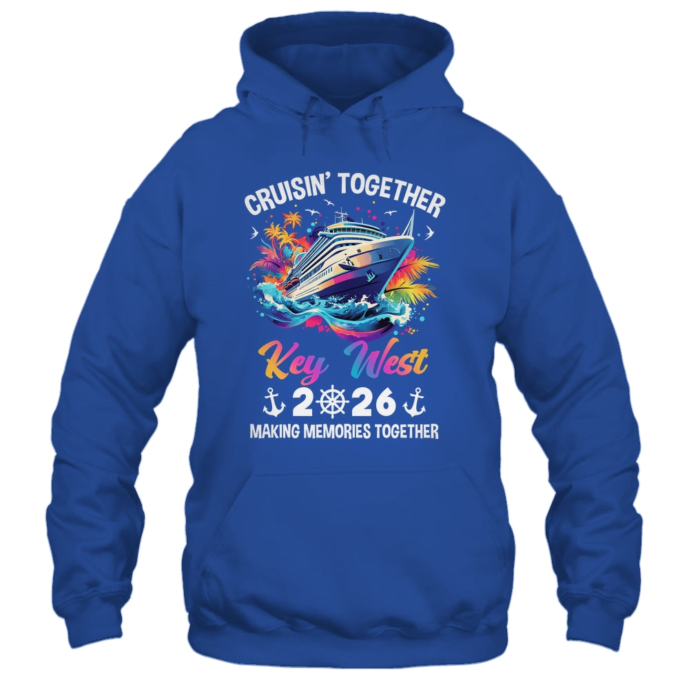 Cruisin Together Key West Vacation Beach 2026 Memories Squad Shirt & Tank Top | siriusteestore